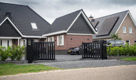 Automatische harmonica poort  – Giethoorn