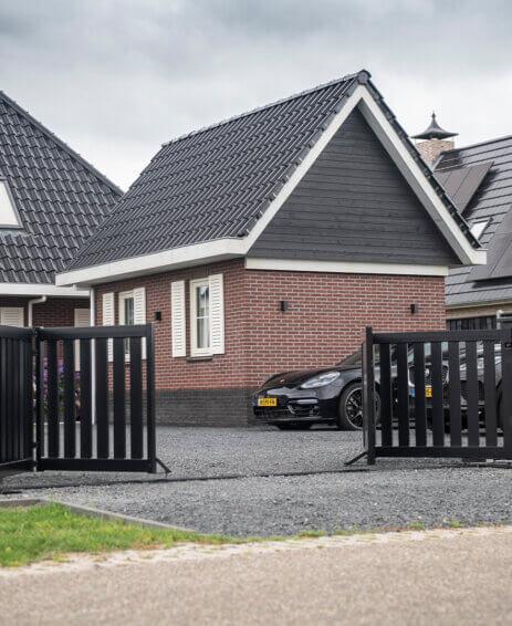 Automatische harmonica poort  – Giethoorn
