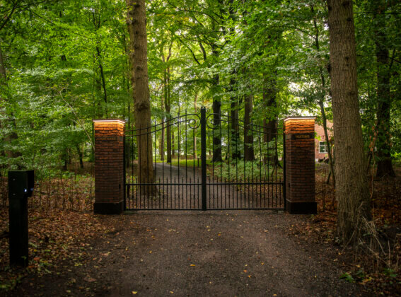 Sierlijke draaipoort in het groen – Eelde